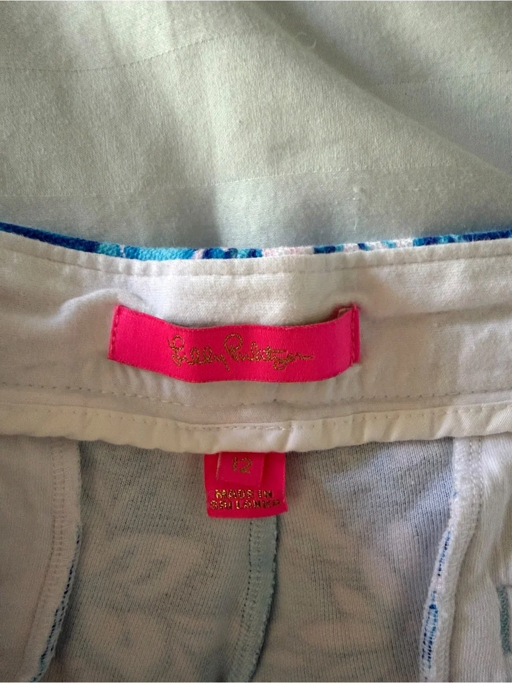 Lilly Pulitzer buttercup shorts size 12